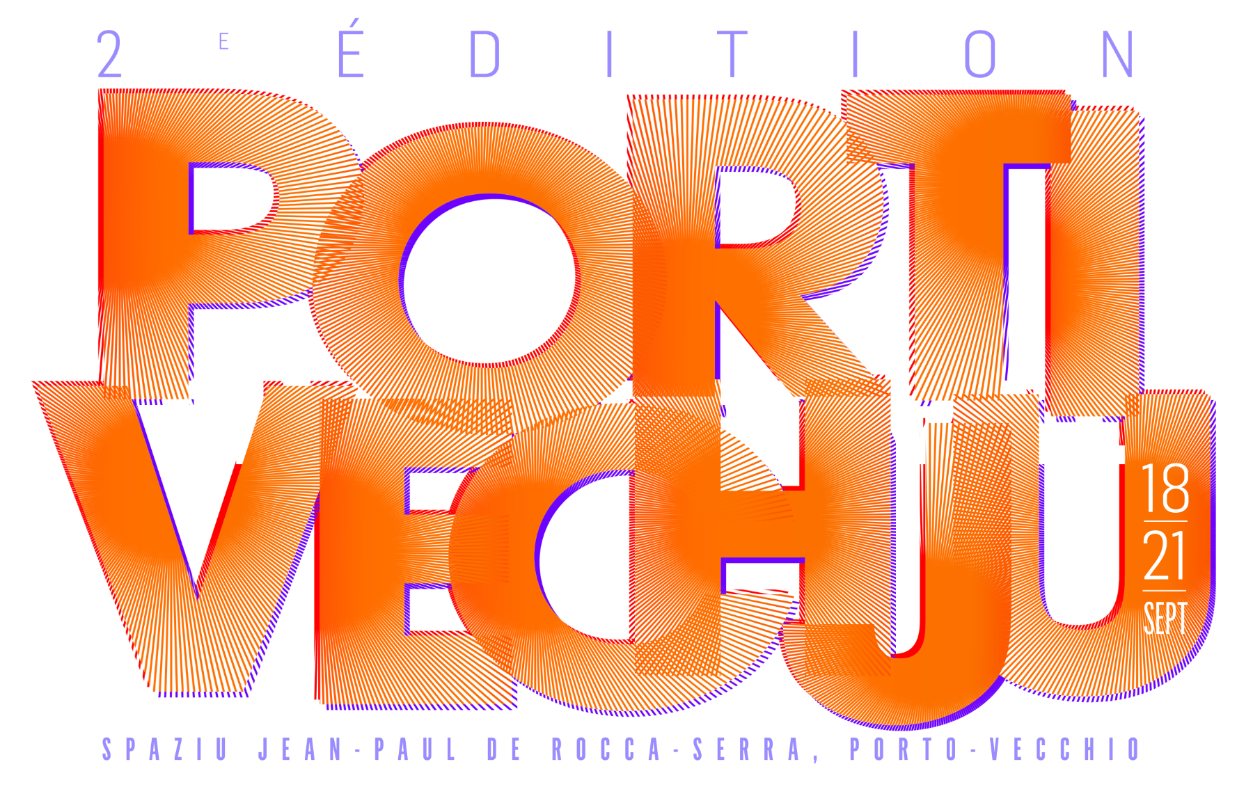 Affiche 2nde Edition Portivechju Film Festival.